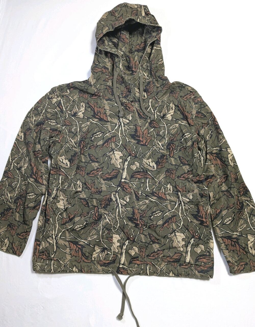 Service Works Camo Smock Jacket Pullover Organic Cotton Mens Medium Chore Y2k
